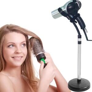 Hands Free Hairdryer Holder Floor Stand